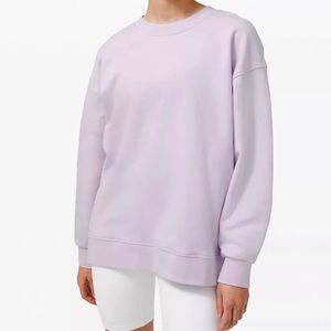 Lululemon Lilac Perfectly Oversize Crew 4